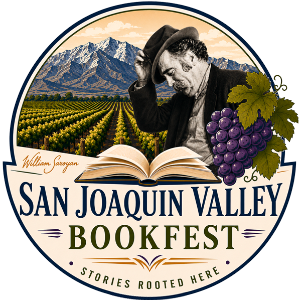 San Joaquin Valley Bookfest logo